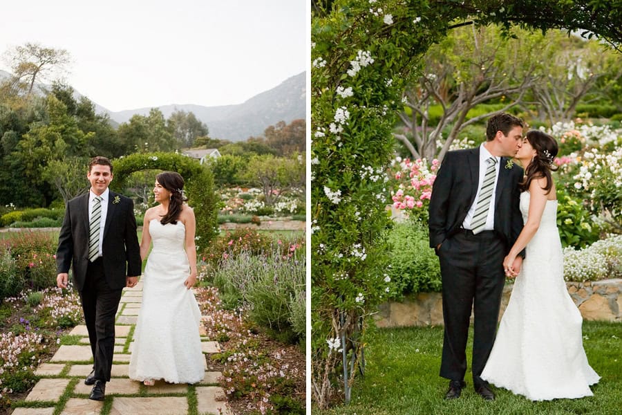 An intimate wedding at the San Ysidro Ranch