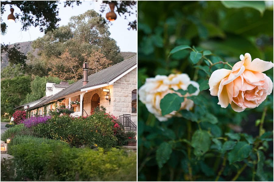 An exterior photograph of the San Ysidro Ranch