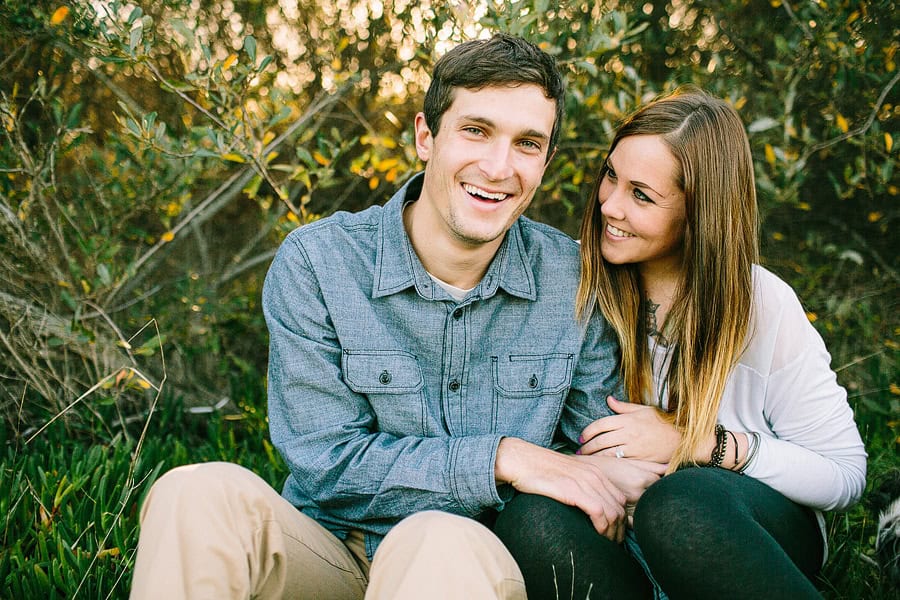 An engagement session photo by San Luis Obispo wedding photographer Jen Rodriguez Photography