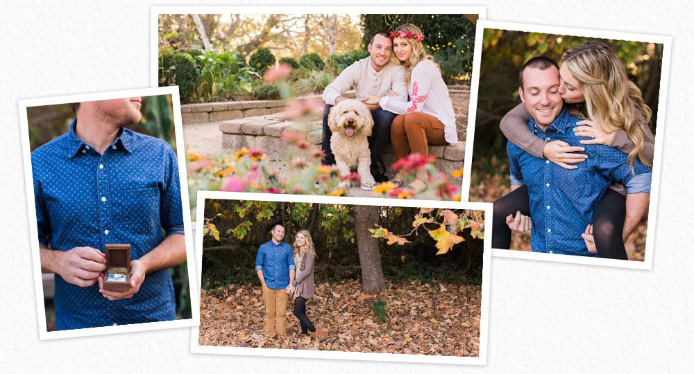 Danielle Adam Poff proposal story