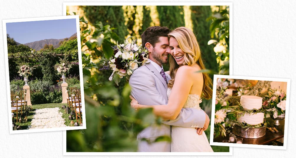 Nancy and Josh had a stylish San Ysidro Ranch wedding. Photographs taken by Jen Rodriguez. 