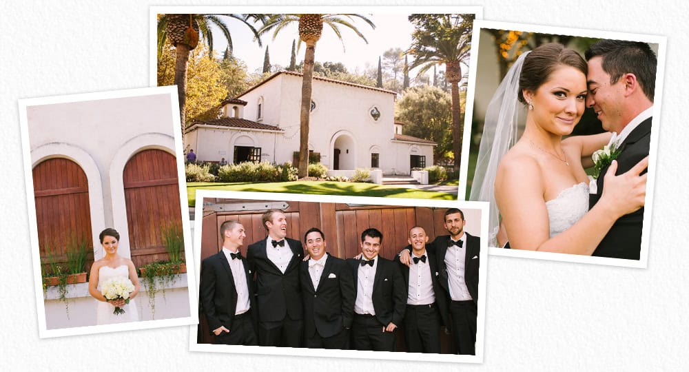 Wente winery wedding photos