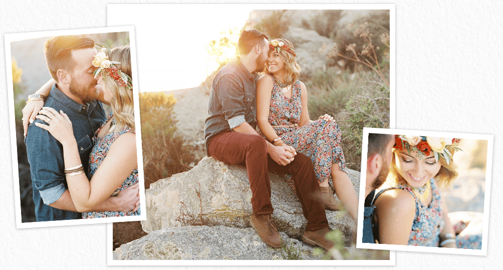 Danielle Poff and Adam