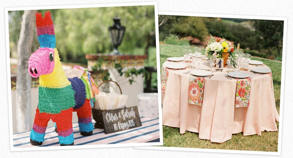 Fiesta themed wedding by Vanessa Noel Events