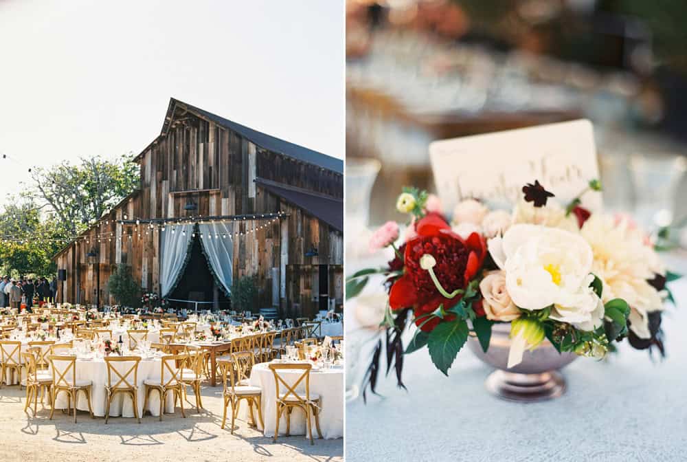 Outdoor reception at greengate ranch